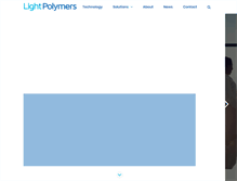 Tablet Screenshot of lightpolymers.com